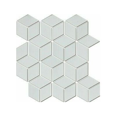 Diamond Hex white 4.8x4.8 cm,MOZAĪKFLĪZES