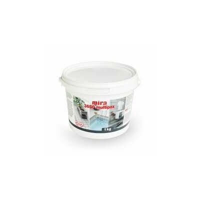 Epoksīda šuvotājs MIRA 3650 multipox silver 1kg,FLĪZĒŠANAS PALĪGMATERIĀLI