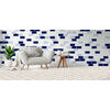 Metro blanco matt 10x20,SIENAS FLĪZES