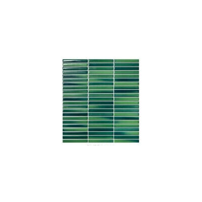 Mini kitkat green 1.2x9.2,MOZAĪKFLĪZES