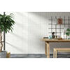 NewYork 122003 white glossy  10x30,SIENAS FLĪZES