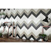 NewYork 122003 white glossy  10x30,SIENAS FLĪZES