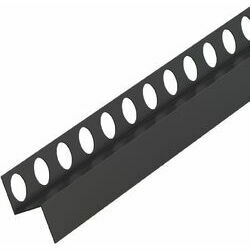 Profils LSBM-0003 dušas sienas L puse black,FLĪZĒŠANAS PALĪGMATERIĀLI