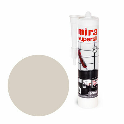 Silikons MIRA 116 ivory supersil-sanitārais,FLĪZĒŠANAS PALĪGMATERIĀLI