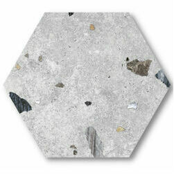 Sonar silver Hex 22x25,GRĪDAS FLĪZES