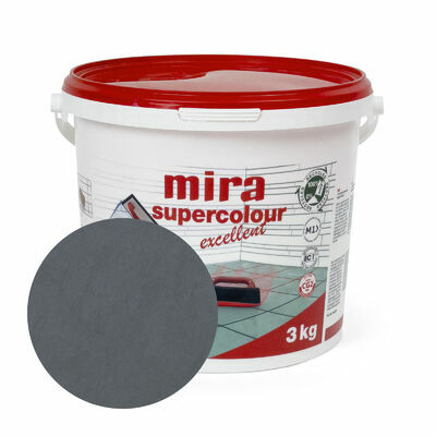 Šuvotājs MIRA 123 anthracite supercolour excellent 2-10mm 3kg,FLĪZĒŠANAS PALĪGMATERIĀLI