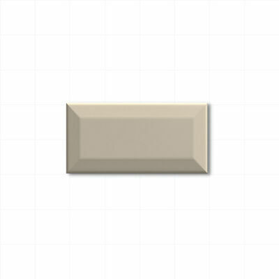 Tiffany beige facette matt 7.5x15,SIENAS FLĪZES